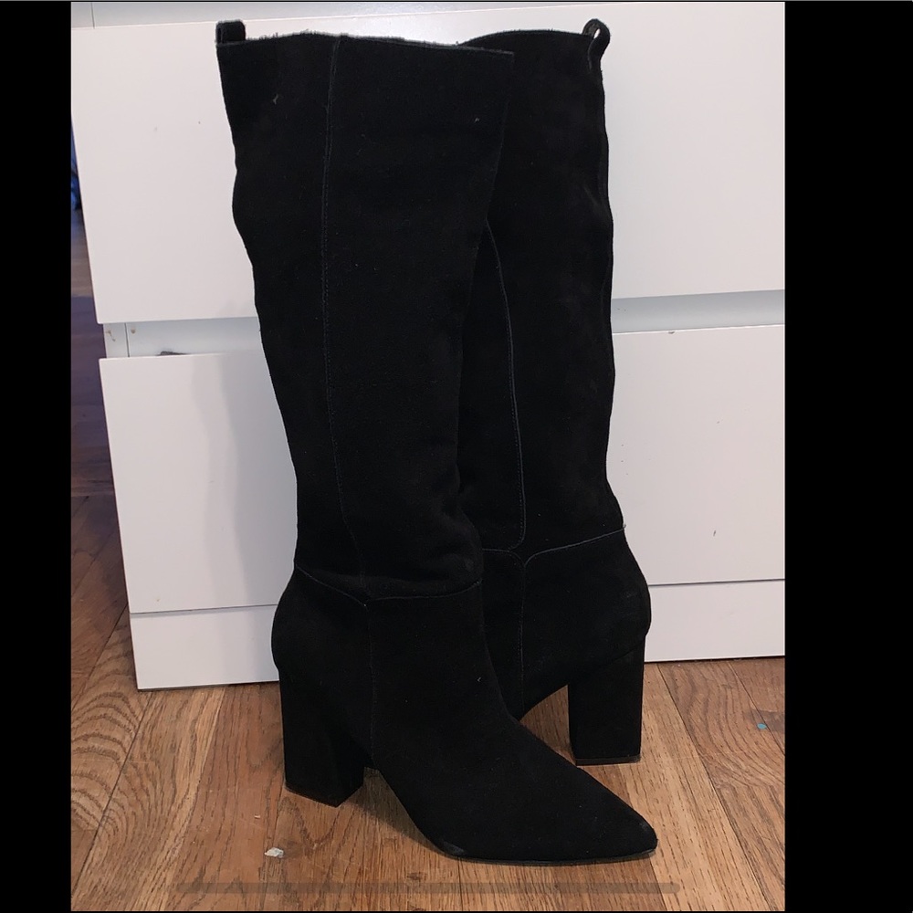 Steve Madden knee high slouch boots